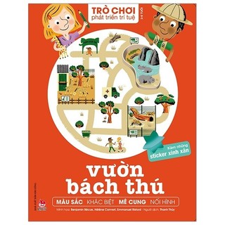 Sách - trò chơi phát triển trí tuệ: vườn bách thú