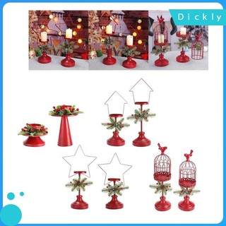 Dickly bộ 2 giá đỡ đèn cầy phong cách cổ điển độc đáo trang trí phòng khách