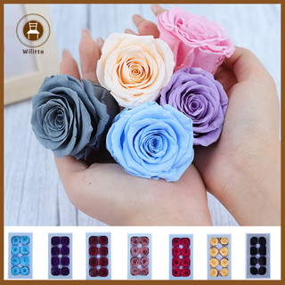  {Còn hàng} 8 Cái Bảo Quản Hoa Hồng Vẻ Đẹp Không Phai Màu Thực Tế Quà Tặng Sắp Xếp Hoa Vĩnh Cửu Để Trang Trí Tiệc Tại Nhà 
