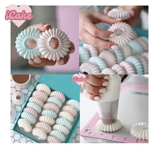 Đui Bắt Hoa iCake Romias (nhiều mẫu) - Đuôi Bánh Quy 795S 796S Y01 Y02 Y03 Y04, Đầu Bơm, Vòi Phun Kem Trang Trí Bánh