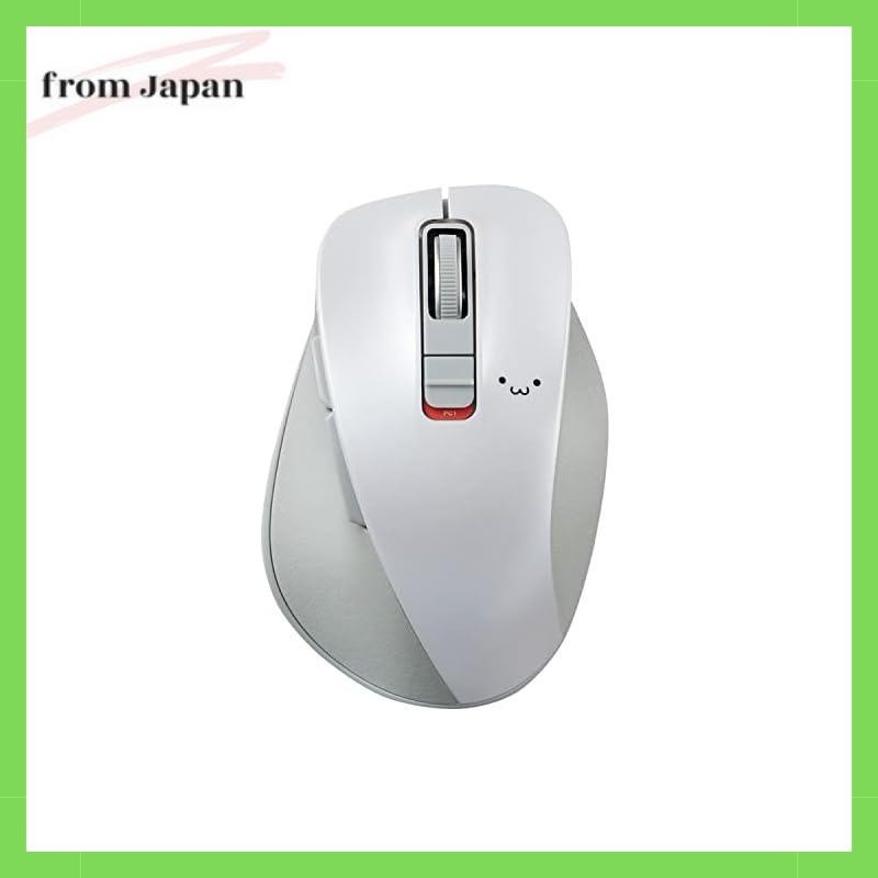 Elecom Mouse Wireless Mouse Bluetooth EX-G Grip Ultimate Silent Design 5 Button Multi Pairing M Size