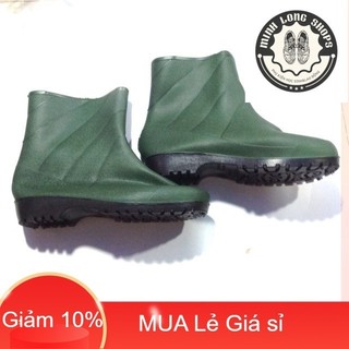 Ủng ngắn Việt Thắng màu lính