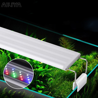 Đèn led giá đèn bốn hàng cá kẹp ánh sáng bể cá nước thực vật bể cá giá chiếu sáng ánh sáng