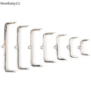 Newbaby 1 Retro Hợp Kim Kim Loại Hoa Ví Túi Thủ Công DIY Khung Kiss Khóa Bạc VN