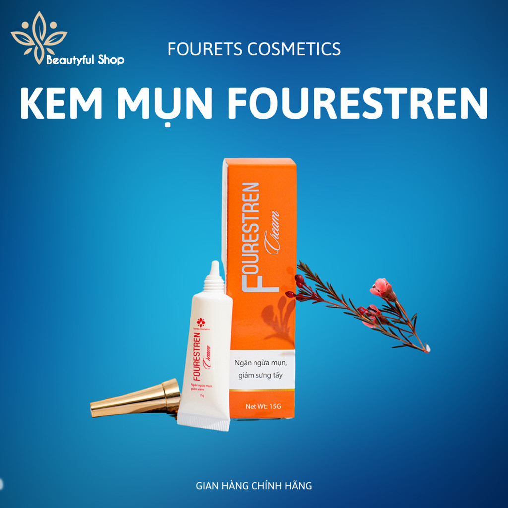 Kem Mụn Fourestren Cream Fourets Cosmetics