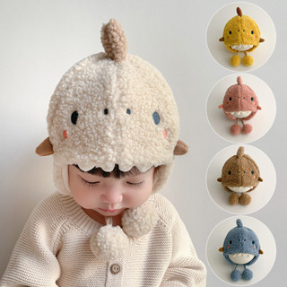 Mùa Thu Đông Ấm Áp Cho Bé Mũ Hoạt Hình Dễ Thương Gấu Cừu Mũ Lông Cừu Cho Bé Trai Bé Gái Trẻ Em Bảo Vệ Tai Bonnet