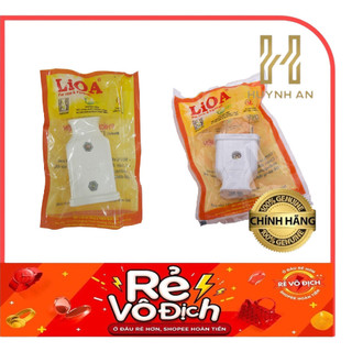 Phích cắm điện LIOA chân tròn phi 4 mm , phích nối điện chống cháy chịu nhiệt LIOA