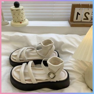 Giày Sandal La Mã Đi Biển Chống Trơn Trượt Đế Dày Phong Cách Mới Đi Biển