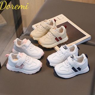Doremi giày trẻ em mới giày sneaker trẻ em bé trai giày trắng bé gái giày chạy bộ thường ngày