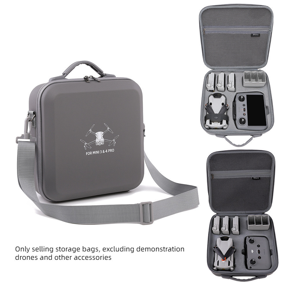  Dành Cho DJI MINI 3   MINI 3 PRO Hộp Bảo Quản RC2 RC-N1 Di Động Ba Lô Đeo Vai Vali Túi Đeo Vai 
