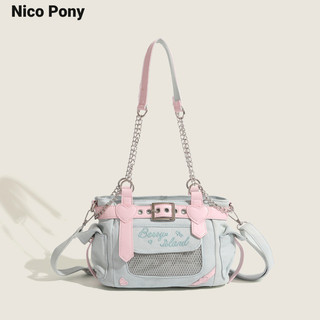 Túi đeo vai nữ Nico Pony Macaron Sweet Girl Chain Bag