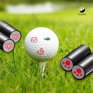 Flasidu Golf Ball Stamp Golf Ball Marker Personalized Golf Ball Vẽ Marker Nhanh Khô Chống Thấm Nước Golf Ball Stamp Nhận Dạng Nhanh Bóng Phụ Kiện Golf