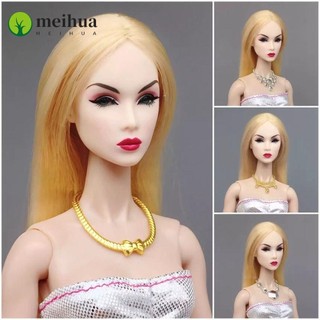 Vương miện thời trang búp bê MEIHUA, 10 kiểu phụ kiện quần áo Bông tai dự tiệc búp bê, Dây chuyền đồ chơi búp bê chất lượng cao Vương miện cho búp bê 1 / 6 1 / 3 1 / 12 / cho búp bê 30cm