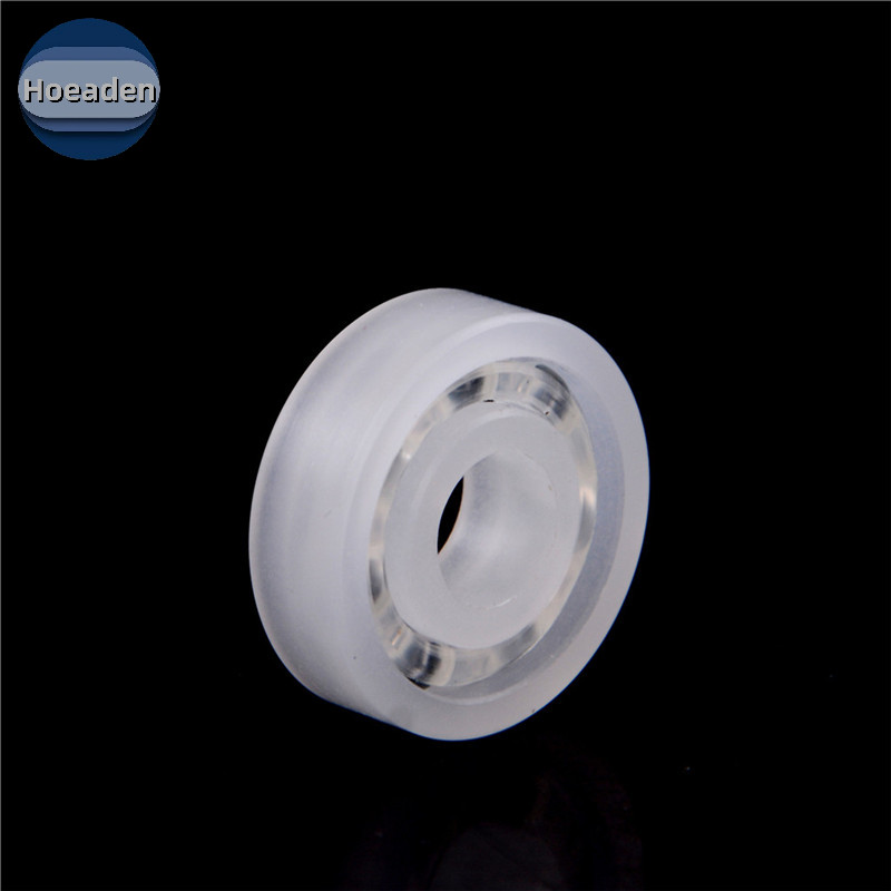 Hoeaden 1 CÁI Vòng bi nhựa PP 608 Quả bóng thủy tinh 8 * 22 * 7mm Vòng bi VN