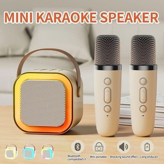 Loa karaoke Không Dây Loa mini Di Động Không Dây Loa karaoke mini Bộ Loa karaoke K12