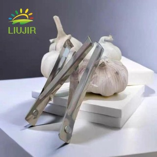 Dụng cụ gọt vỏ tỏi LIUJIR, Nhíp thủ công bền đa chức năng, Phụ kiện nhà bếp Kẹp tóc đa năng bằng thép không gỉ Dụng cụ gọt vỏ tỏi nhanh chóng