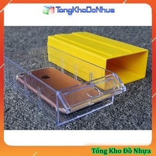 Hộp đựng linh kiện điện tử F3: kích thước 180*93*50mm - CHẮC CHẮN siêu tiện dụng (hộp ghép đa năng)