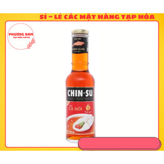 Nước mắm chinsu hương cá hồi chai 500ml/ mắm chin-su