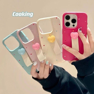 Thích hợp cho IPhone 7 Đơn Giản Dễ Thương 7plus8 8plus Màu Trái Tim Nhỏ Xs Xr Chống Trơn Trượt Chống Thấm Nước Bao Gồm Tất Cả Vỏ Bảo Vệ 11 12 13 14 15Pro Plus Promax Ốp lưng