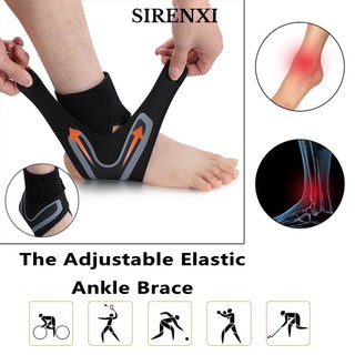 SIRENXI Băng Quấn Bảo Vệ Mắt Cá Chân Co Giãn Thoáng Khí Chống Bong Gân Có Thể Điều Chỉnh