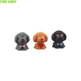 Fire LIMIT Mini Dog Các Bức Tượng Mô Phỏng Nội Thất Chó Phụ Kiện Handmade Hoạt Hình Sáng Tạo Thủ Công Quà Tặng Thu Nhỏ Các Bức Tượng Nhỏ