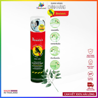 Xịt phòng 100% tinh dầu khuynh diệp Thái Lan Bosisto's Eucalyptus Spray loại bỏ mầm bệnh