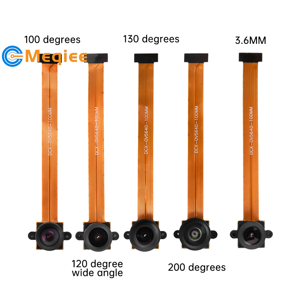Mô-đun máy ảnh OV5640 Giao diện DVP ống kính góc siêu rộng 5 Megapixel được sử dụng cho bảng phát tr