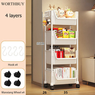 Giá xe đẩy nhiều lớp WORTHBUY