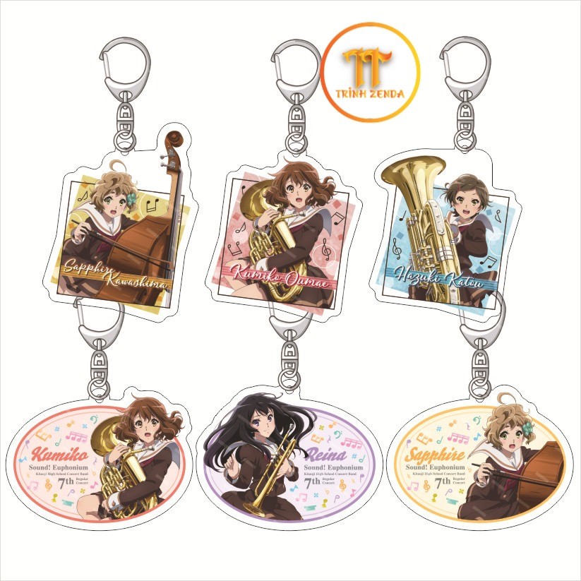 Mô hình Standee Hot Anime Hibike Euphonium Phụ kiện trang trí để bàn góc học tập  - zenda