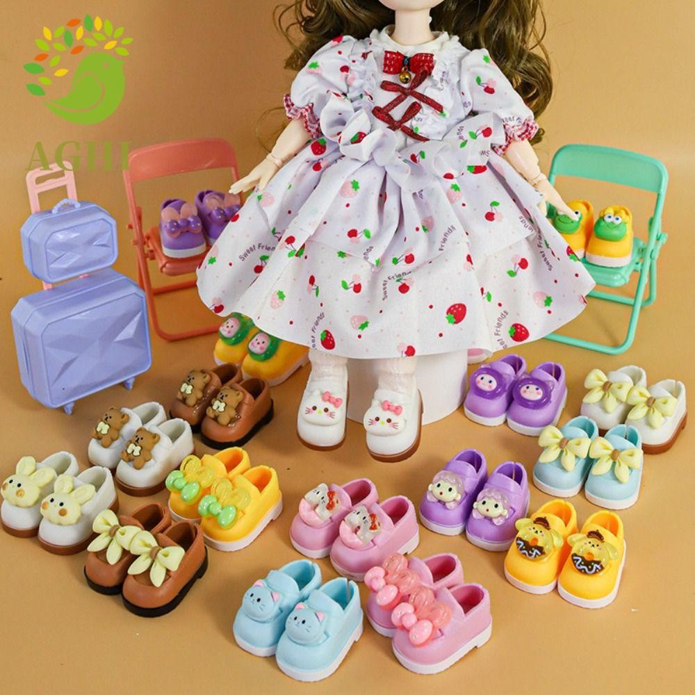 Blazelink 1 / 6 Búp Bê Giày Búp Bê, Giày Búp Bê Handmade Búp Bê Giày Keo Mềm, DIY BJD Mềm MJD BJD Gi