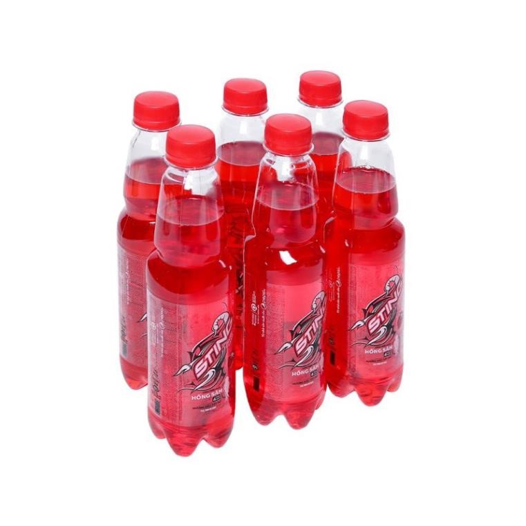 [ SHIP HOẢ TỐC ] Lốc 6 Chai Nước Tăng Lực Sting Đỏ-Vàng 330ml