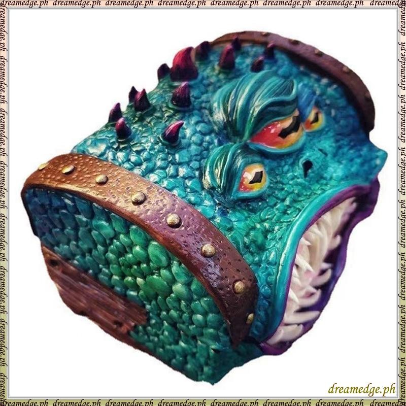 [S D K G] Mimic Ngực DND Dice Box Fit Polyhedral Xúc xắc Nhập Vai Để Bàn Chơi Game Trang Trí Nhà Cửa