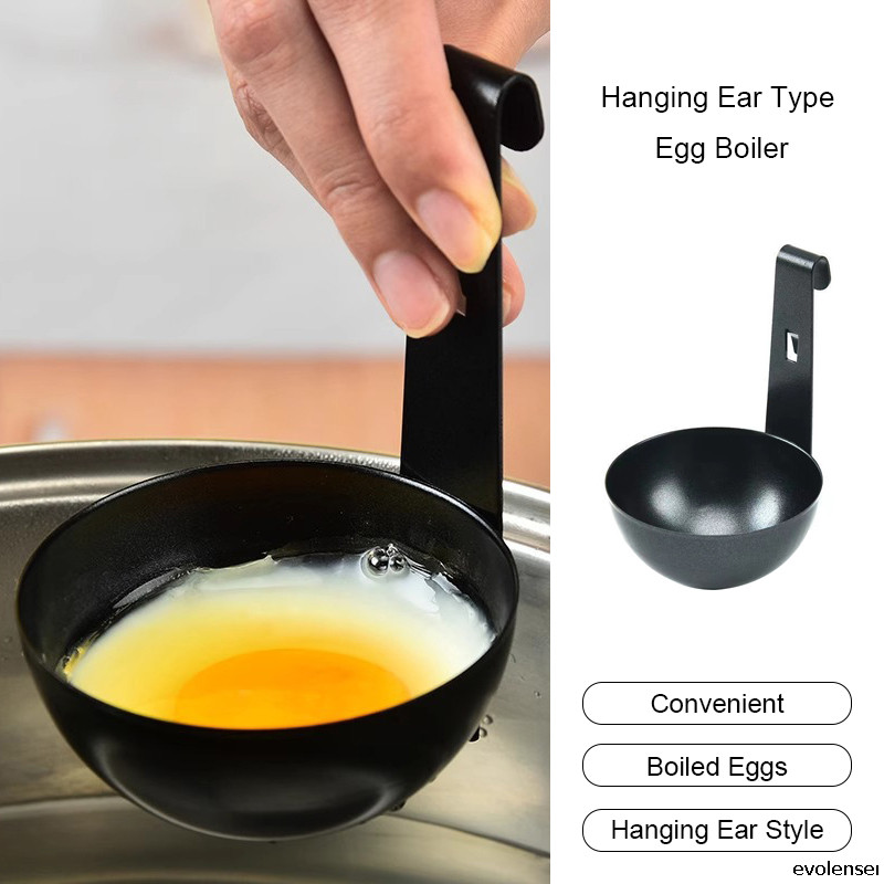 ✨✨Nồi Hơi Trứng Nồi Cốc Shaper Cho Chảo Chiên Poacher Ly Mini Luộc Tai Máy Làm Săn Trộm Thép Không Gỉ Cốc