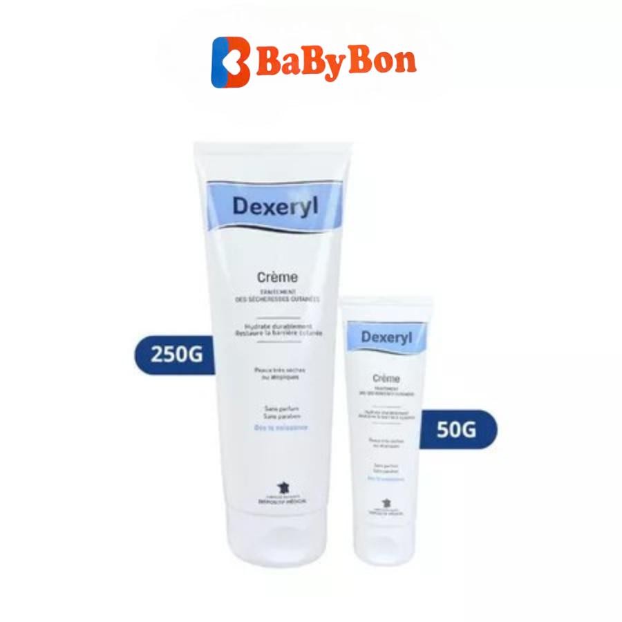 Kem dưỡng Dexeryl Cream dưỡng ẩm cho bé 50g 250g