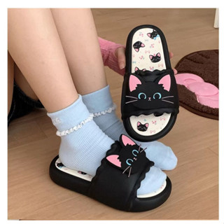 Dép Mèo Chất Liệu EVA Quai Ngang Mềm Mịn Mèo Anime Xinh Xinh