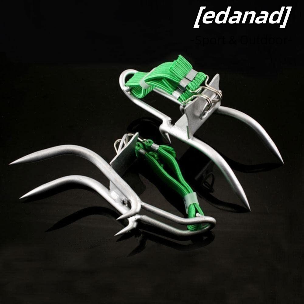 EDANAD Tree Climbing Tool Ram 's Horn Iron Shoes Leo núi