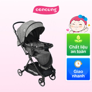  Xe đẩy 2 chiều cao cấp Cool Baby C008H - Xám 