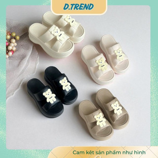 Dép Lê Nữ Đế Cao Quai Ngang Chât EVA Siêu Êm, Dép Nữ Chống Trơn Trượt Đi Học, Đi Chơi HQ311