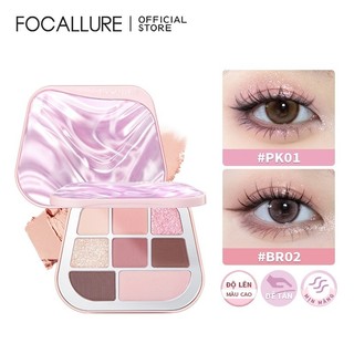   XINH XINH  Bảng Phấn Mắt 8 ô FOCALLURE 