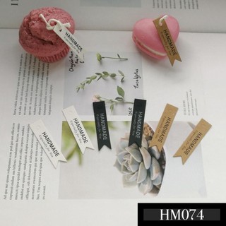 Tag đậy nến, tag gắn bấc nến, tag thank you, tag handmade especial for you HM074