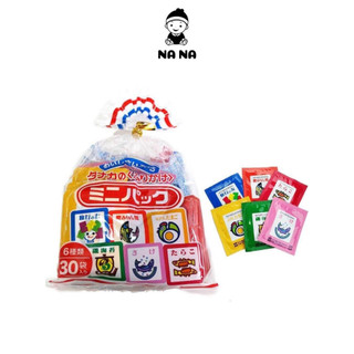 Gia vị rắc cơm tanaka nhật bản 6 vị 30 gói