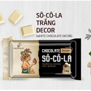Socola Đen Trắng Decor VNChocolat Túi 1kg