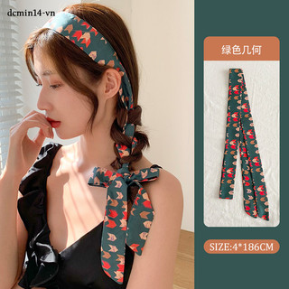 Khăn Quàng Cổ Lụa Thắt Nơ Xinh Xắn Thời Trang Cho Nữ