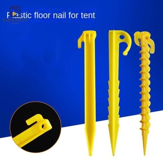 Tarsurevn 5 / 10 Chiếc Lều Cắm Trại Phụ Kiện Nhựa Ngoài Trời Cắm Trại Móng Tay Lều Cọc Phụ Kiện Lều