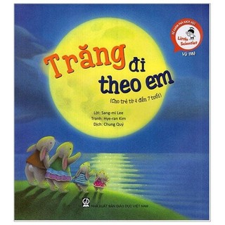 Sách - trăng đi theo em - tái bản 2019