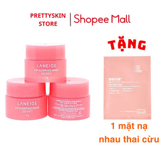 Mặt Nạ Ngủ Môi Laneige Lip Sleeping Mask Bản Độc Quyền Trung Cấp Ẩm Và Giảm Thâm Môi Mini 3g