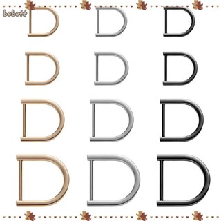 Khóa vòng chữ D thời trang cho thắt lưng/ tay cầm/ dây đeo vai túi da có thể tháo rời DIY