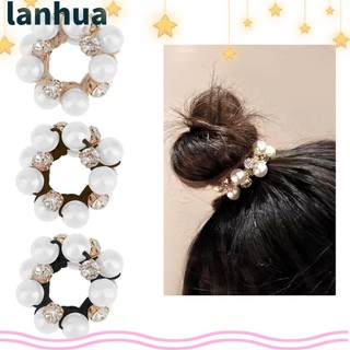 Lanhua dây buộc tóc co giãn, phụ kiện tóc dây buộc tóc, dây buộc tóc co giãn kim cương giả phụ kiện dây buộc tóc co giãn