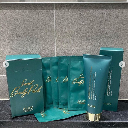 SET Ủ TRẮNG SỮA NON ALUV SECRET BODY PACK & TONE UP CREAM CHÍNH HÃNG - MÈO BEAUTY