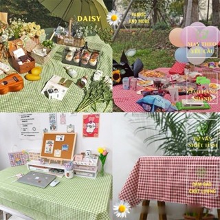 Tấm trải picnic, Tấm trải kẻ caro các loại, tấm trải dã ngoại, chụp ảnh, phông nền chụp ảnh, studio